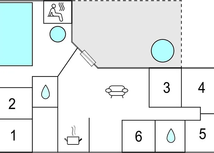 Awesome In With Sauna Сasa de vacaciones Ringkøbing